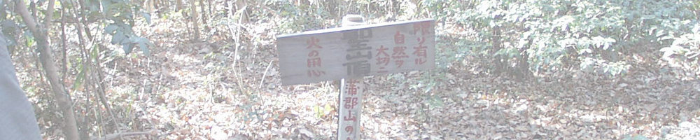 聖山～遠望峰山