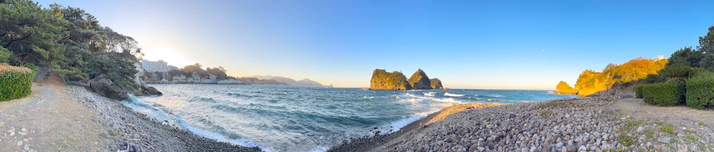 堂ヶ島のトンボロ
